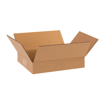 10 x 8 x 2" Flat Corrugated Boxes