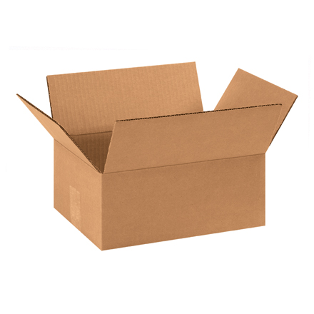 11 x 8 x 4" Flat Corrugated Boxes