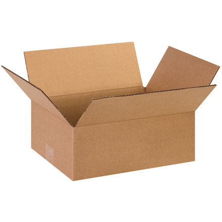 13 x 10 x 5" Flat Corrugated Boxes