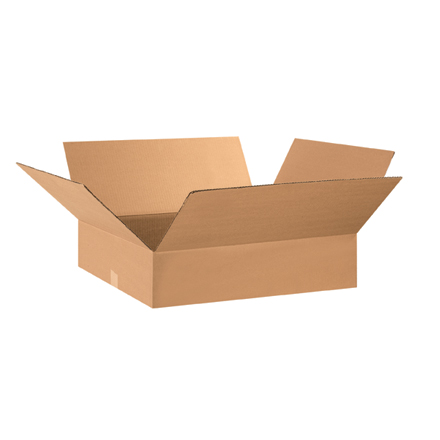 28 x 16 x 5" Flat Corrugated Boxes