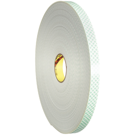 1" x 36 yds. (1 Pack) 3M<span class='tm'>™</span> 4008 Double Sided Foam Tape