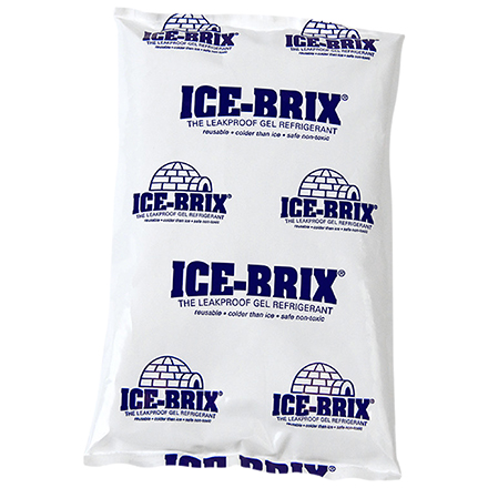 5 x 2 <span class='fraction'>3/4</span> x 3/4" - 3 oz. Ice-Brix<span class='rtm'>®</span> Cold Packs