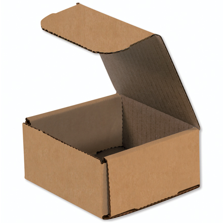 4 x 4 x 2" Kraft Corrugated Mailers